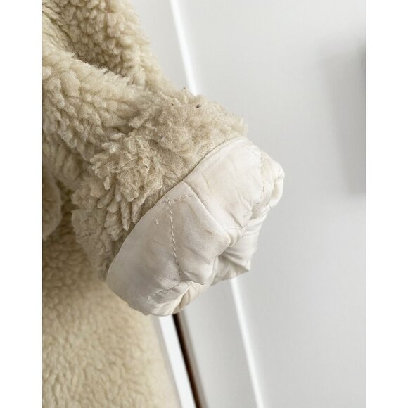 Bonpoint Teddy Coat in Beige, size 8y. - Picture 5 of 5